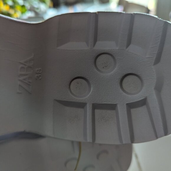 Zara AIR CHAMBER CLOGS Lilac | US Size  5½ (9.5 INCHES) - Picture 8 of 10